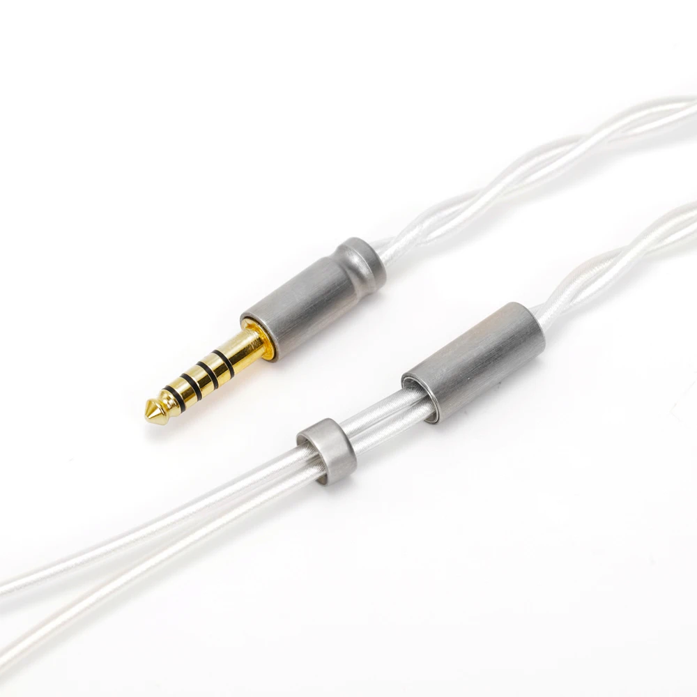 7N single crystal copper plated silver headphone cable A2DC QDC IE80 IE400 MMCX 0.78 2-pin 2.5 4.4 3.5 SRH1540 SRH1840 SRH1440