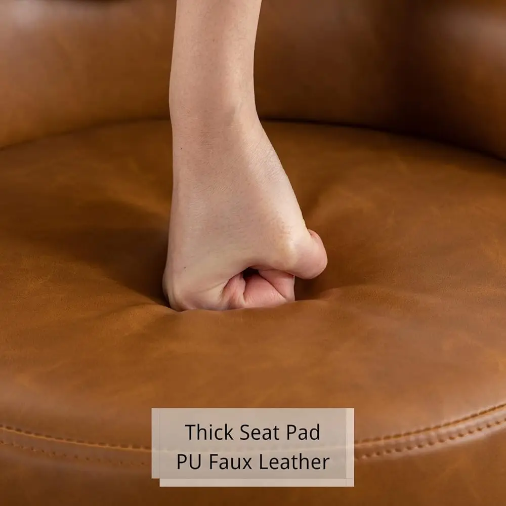 Counter Height Bar Stools Set Of 2, 26 Hes Counter Height Stool With Backs, Upholstered Pu Leather Barstools For Kitchen