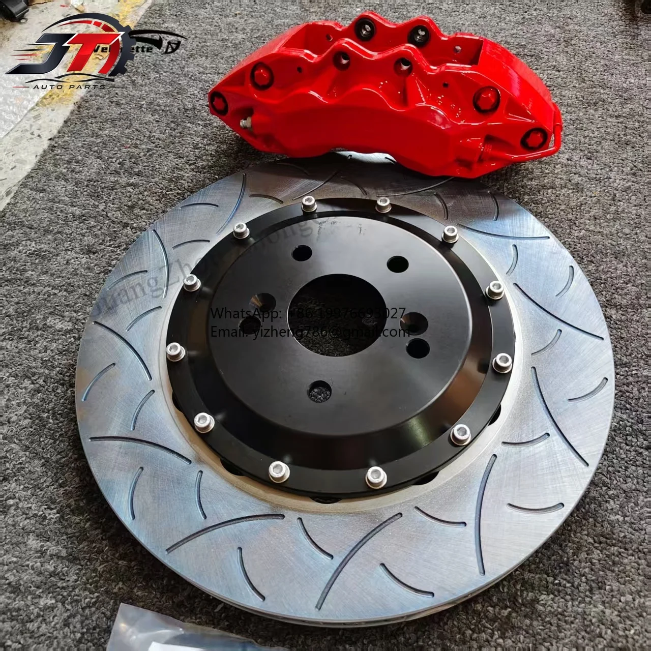 New style Big Brake Caliper Kit 9040 6-Pot Racing Brake Pads Auto Brake System for Honda Civic for Toyota Revo for Volkswagen Bo