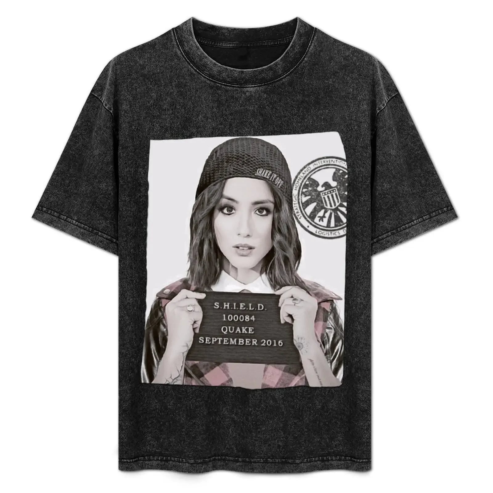 

Quake Mug Shot T-Shirt cotton t shirts high quality t shirt man cotton man graphic t shirt shirt man designer T-Shirt