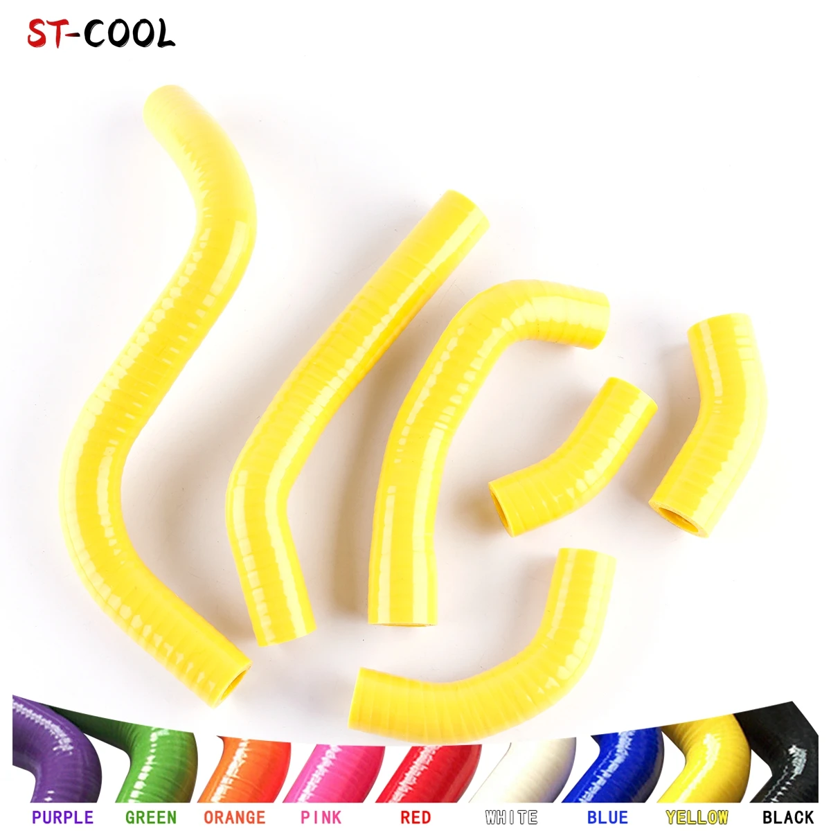 

For Suzuki RMZ 250 2013 2014 2015 2016 2017 RMZ250 Silicone Radiator Hoses Pipes Tubes Kit 6Pcs 10 Colors