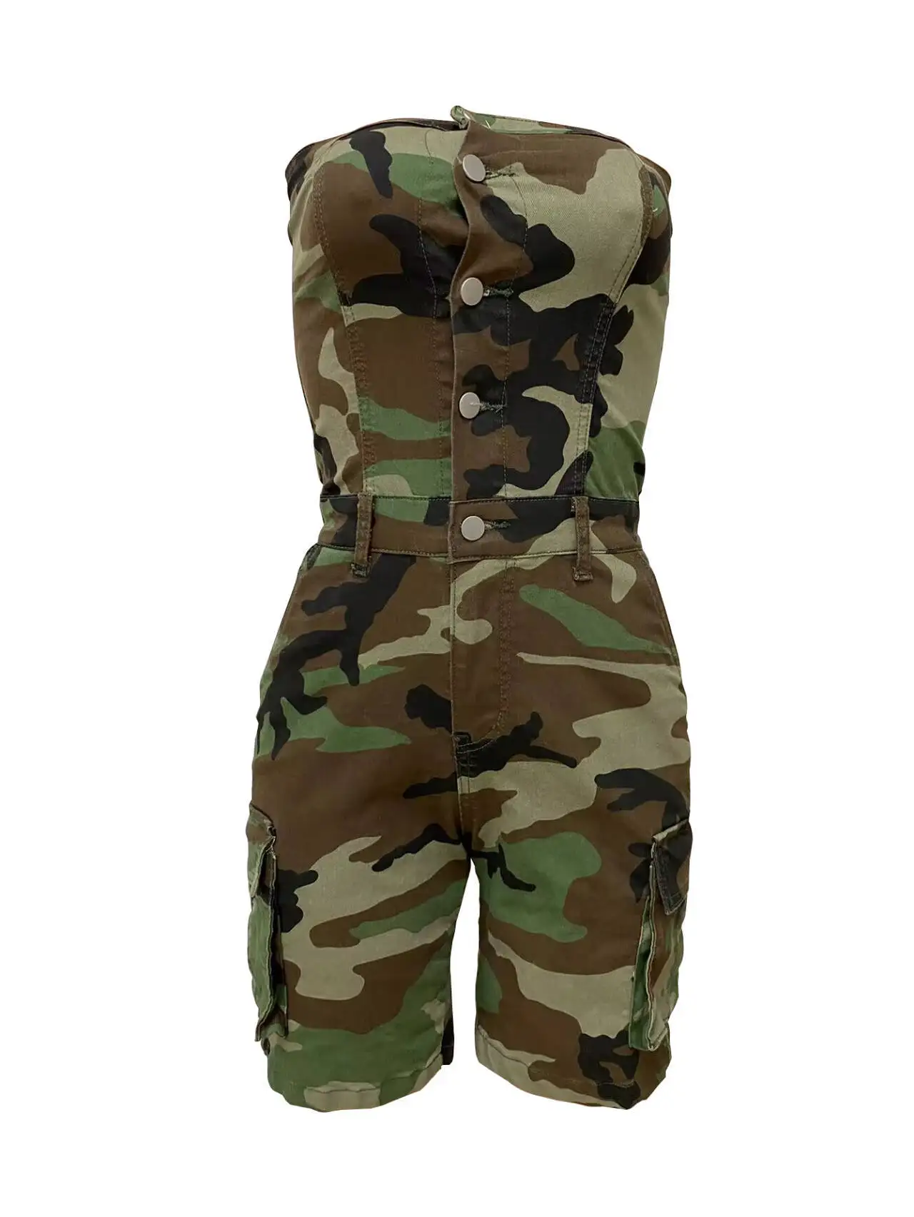 

Women Camouflage Jumpsuit Rompers Lace Long Overalls Trench Spring Summer Punk Y2k Party Cluwear Elegant Outfits Work Jumpsuits