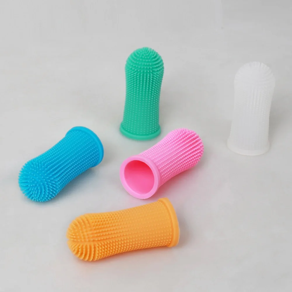 pet finger toothbrush Pet Products cat toothbrush for dog products teeth cleaning for small dogs cats clean teeth Puppy - Image 4