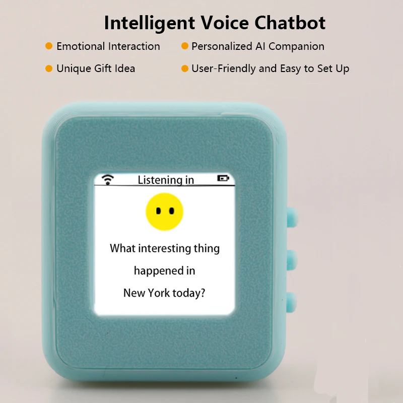 

Smart Voice Chatbot с платой разработки ESP32, эмоциональное взаимодействие, робот DeepSeek Xiaozhi AI для AI-компаньона, идея подарка