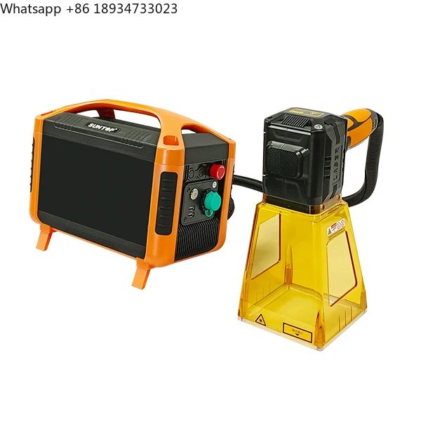 Rechargeable Mini Handheld Laser Marker, 20W/30W, Portable Laser Marking Charged, Portable Laser Marking Machine