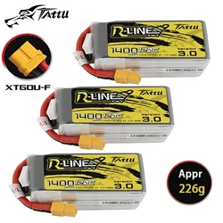 R-LINE 3.0 22.2V 1400mAh 120C bateria LiPo dla helikopter RC Quadcopter FPV części do dronów wyścigowy z wtyczką XT60 6S akumulator