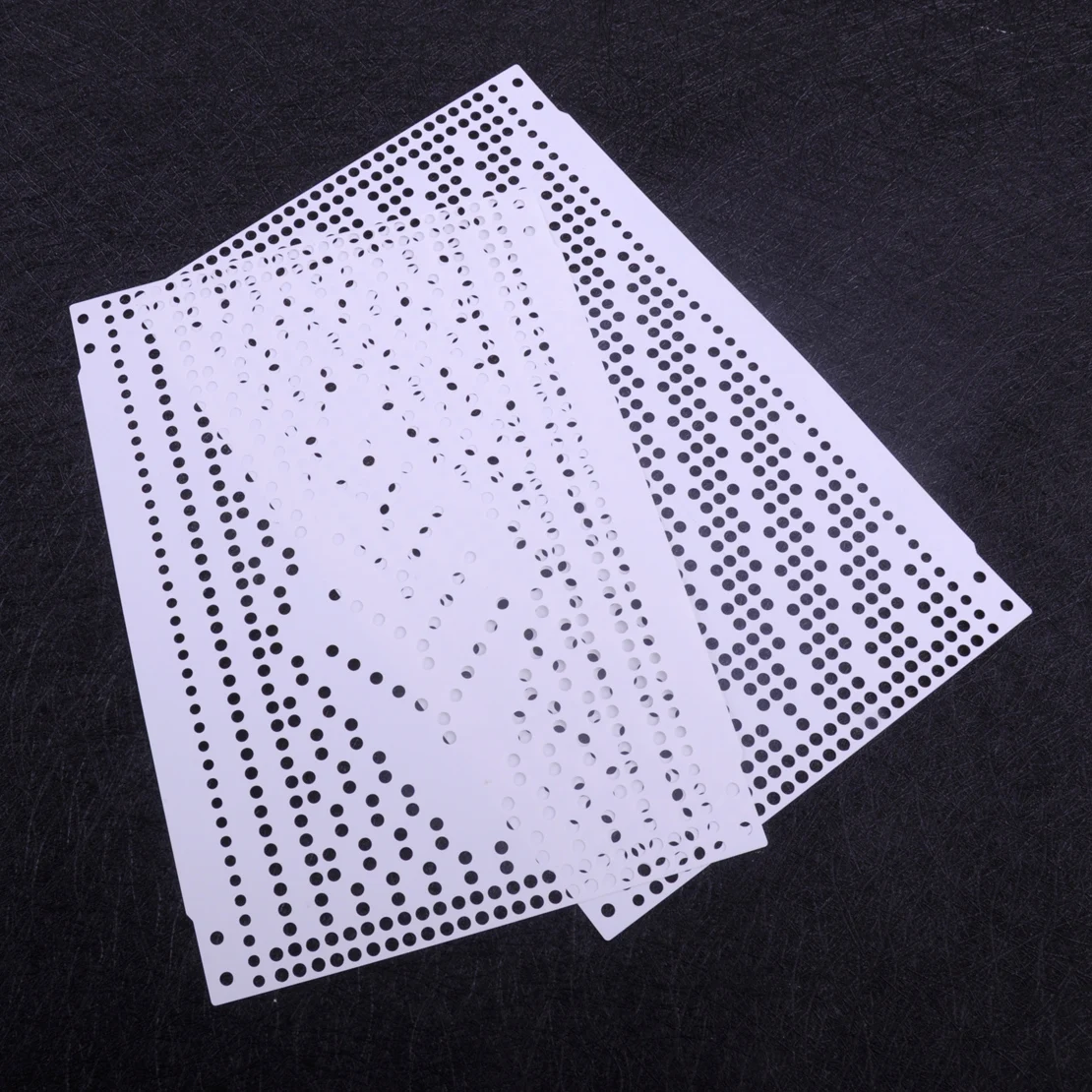 LETAOSK Plastic 15pcs Set Pre Punched Card Kit Fit for Brother KH260 Knitting Needlework Machine 24 Stitch Pattern