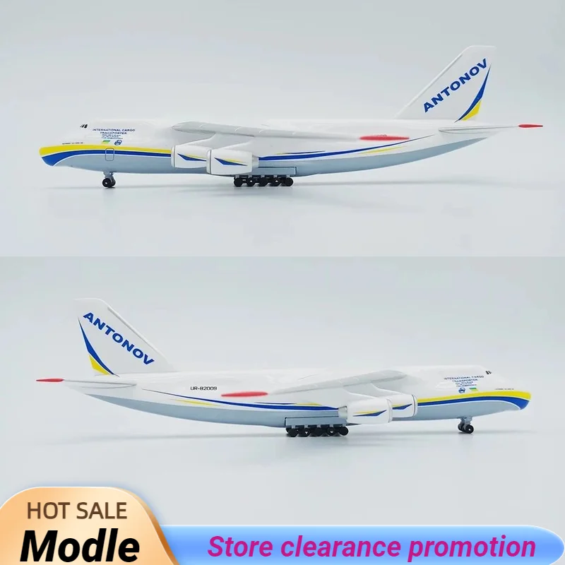 1/400 Antonov An-124 AN124 Blizzard Space Shuttle Antonov 124 Aircraft Model Diecast Toy Airplane For Fans Collection Souvenir