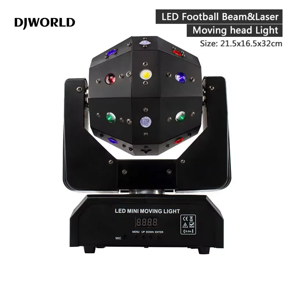 16X3W 3in1 Led Lights for DJ  disco party stage ball lights Moving Head Light Rock Stage Rotating Bar Light Par Led