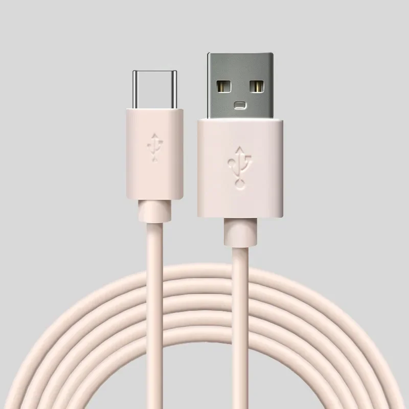 2023 Pink Usb To Type C Cable For Samsung Huawei 2a Fast Usb Charging Type-c Charger Data Cable For Xiaomi Redmi Usb C Cable