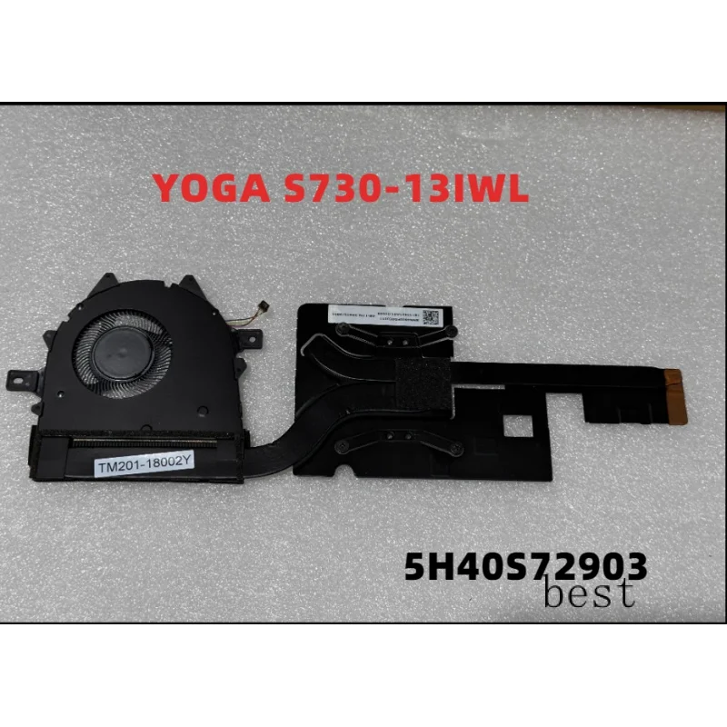 New Original CPU Cooling Fan Heatsink For Lenovo Yoga S730-13IWL Yoga 730-13IKB Laptop 5H40S72903 5H40Q95820