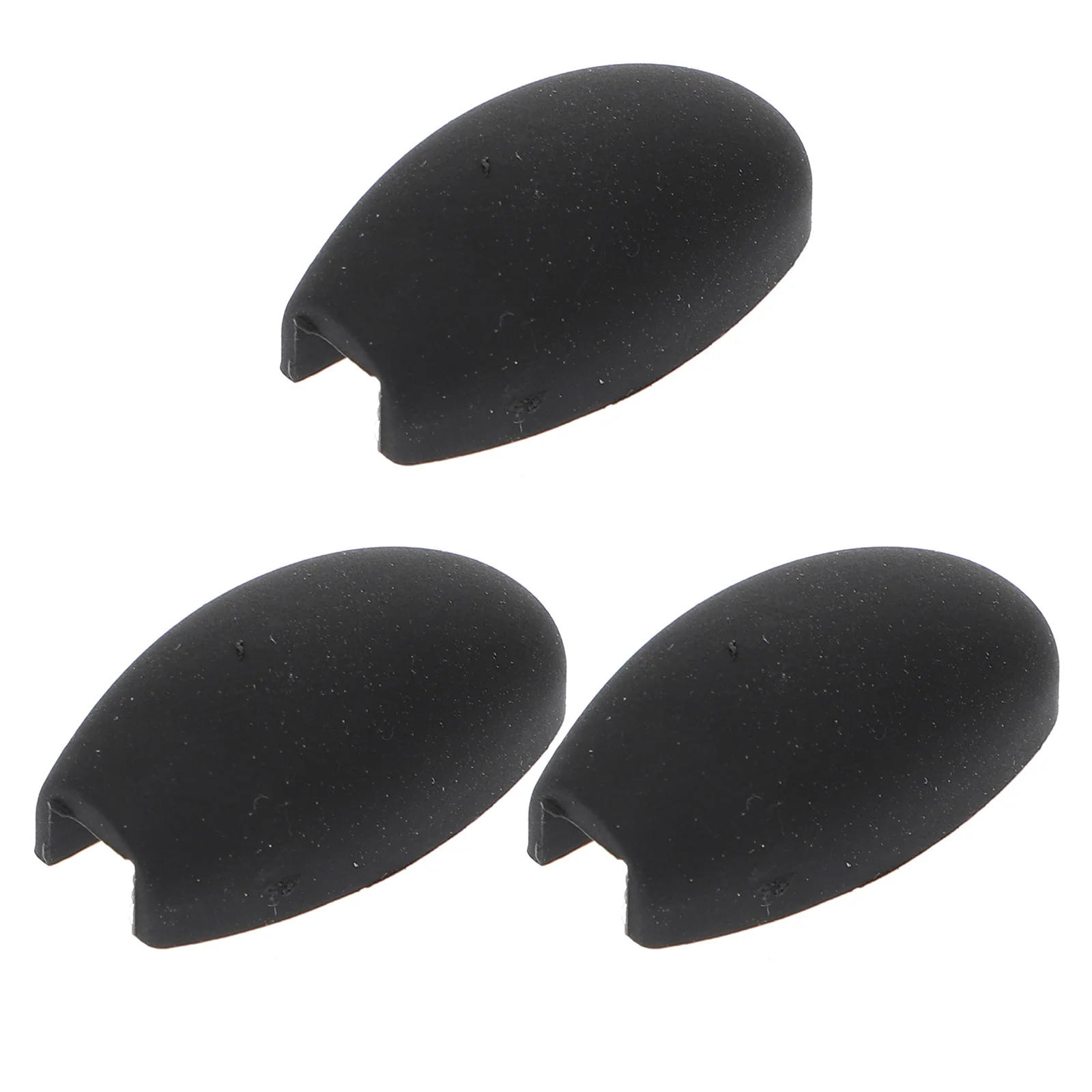 

3Pcs Saxophone Side Key Rubber Pads Protective Covers Black Replacement Sax Palm Button Protector Music Instrument Accessories