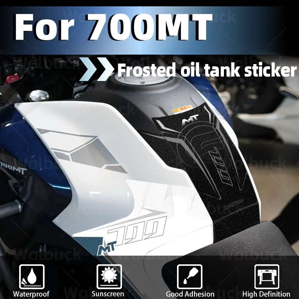 For MOTO MT700 700 mt MT 700 Motorcycle Accessories Sticker Fuel Tank Knee Grip Traction Protection Sets Anti-slip Decal