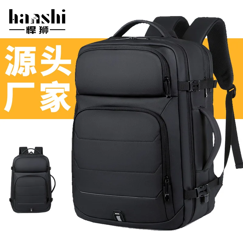 

Cross-Border Men's Business Backpack High-Grade Fashion Travel Backpack Large Capacity Waterproof Backpack Commuter Computer Bag