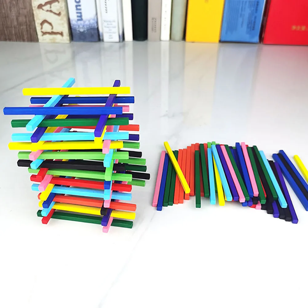 

1Set Math Arithmetic Rods Counting Sticks Educational Colorful Calculation Rods Kids Early Education Learning Aid