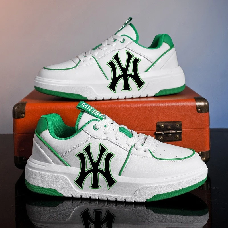 

Classic Boardshoe Leather Running Shoes for Men Casual Walking Sneakers Luxury Skateboard Women Forrest Gump shoes Free Shipping