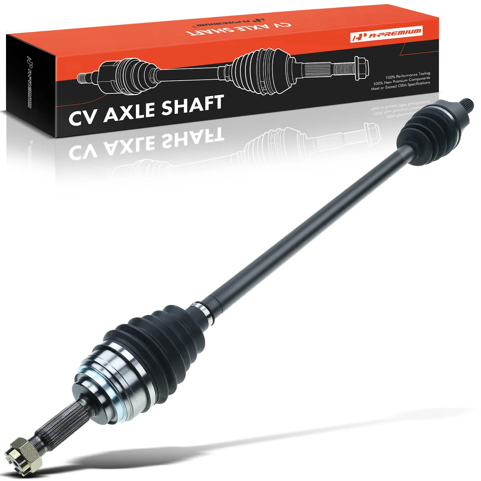 A-Premium Front Driver Side CV Axle Assembly for Mitsubishi Mirage 1993-1996 Dodge Colt 1993-1994 Eagle Summit 1993-1996