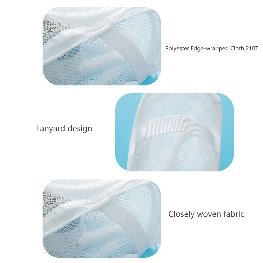 

Laundry Mesh Washing Bag Home Shoes Dry Organizer Machine Underwear Bra Reusable Portable Net