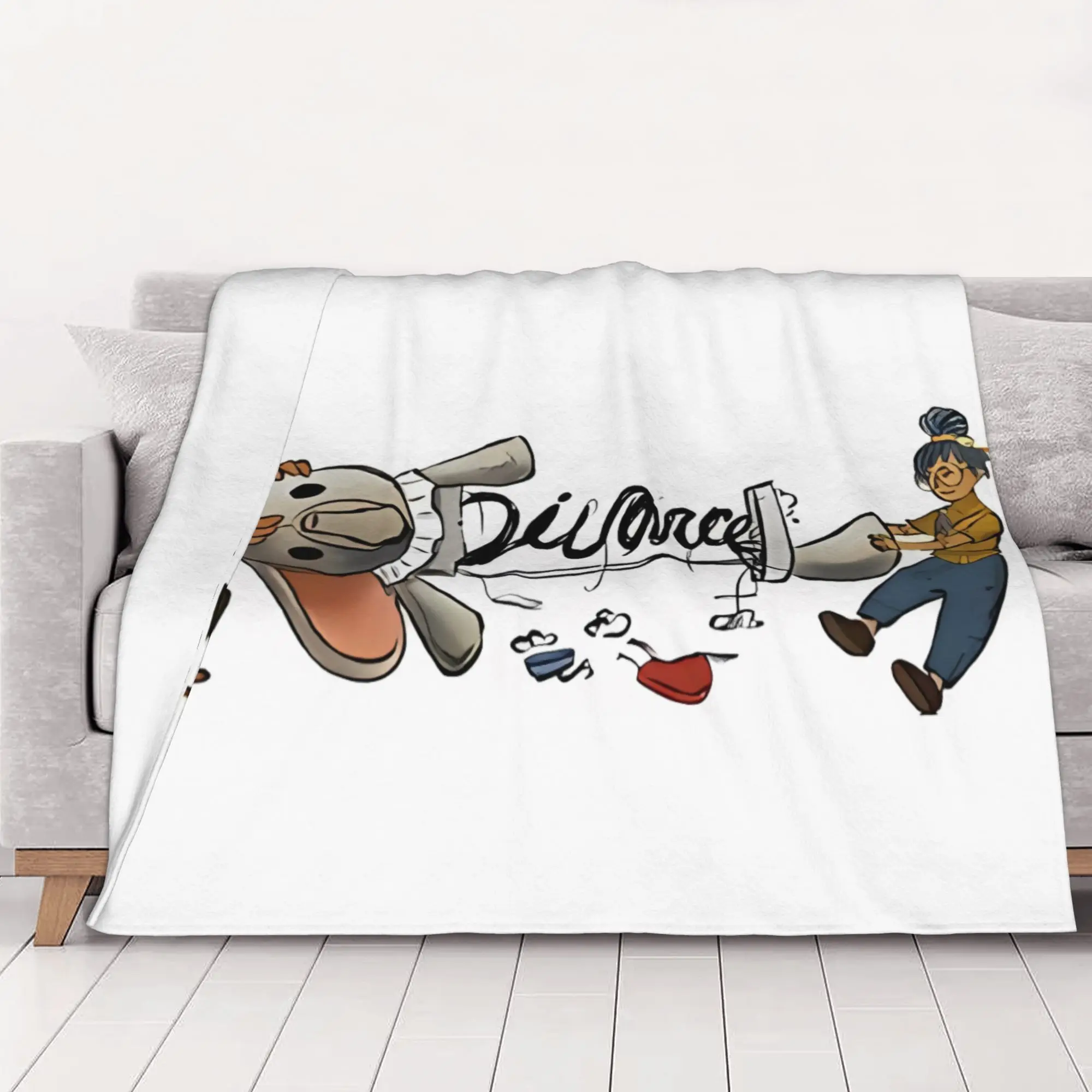 1PC home Cute Room Decor It Takes Two Game painting Blanket Throw Blanket It Takes Two Novelty Warm Blanket All Season