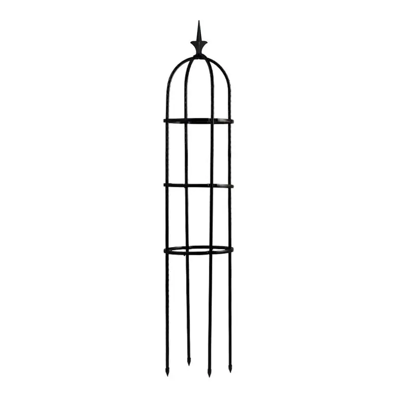 Obelisk Plant Climbing Frame Creative Spliced Steel Flower Frame Stand Garden Plant Flowers Climbing Trellis Garden Supplies