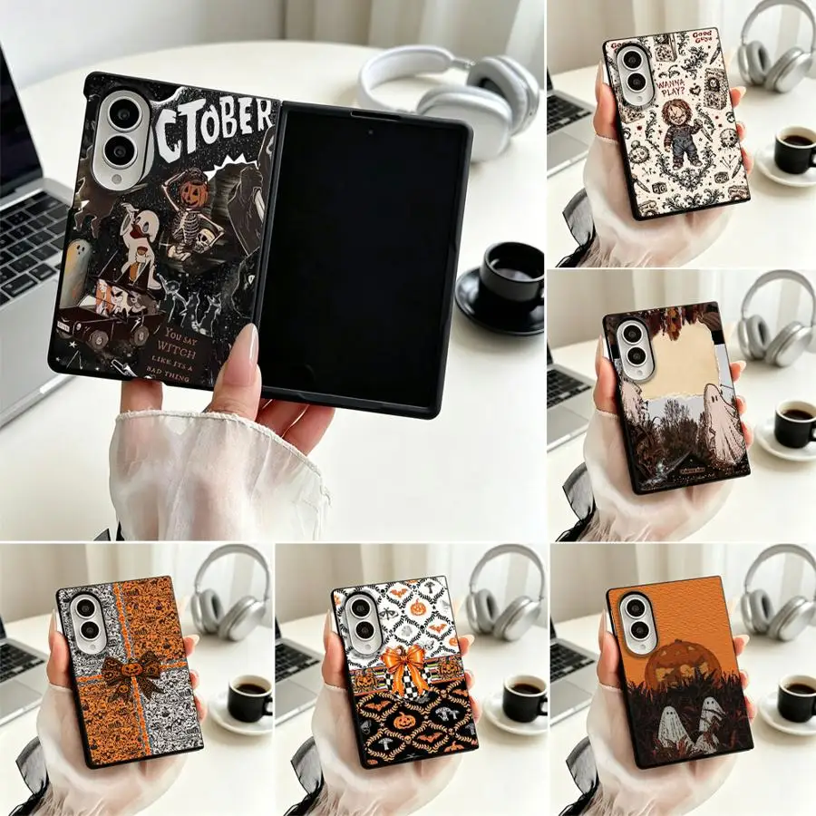 Doll Halloween Knife Case for Samsung Galaxy 8 Z Fold 8 ZFold8 Ultra Z Fold8 Wide Phone Shell