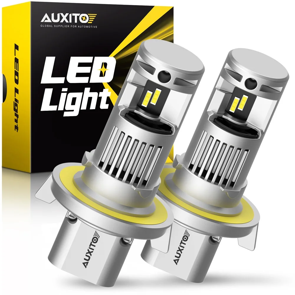 

AUXITO 2 шт. 20000LM 9008 H13 Светодиодные лампы для фар 6000K Белый свет Canbus LED Дальний/ближний свет CSP Автомобильные фары Суперяркие 12В