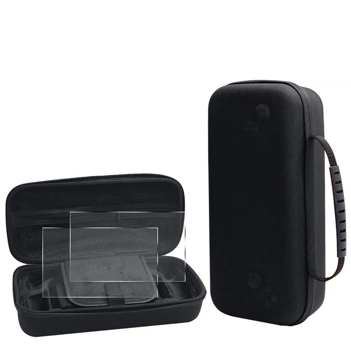 1pc Portable Hard Shell Carry Case With Screen Guard And Cover For ROG For Xbox Video Game Console Protection Kit