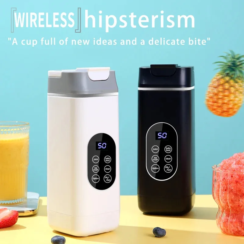 

Mini Portable Blender Electric Juicer Fruit Mixers Fruit Extractors Smoothies Mixer Multifunctional Juice Maker Machine Blender