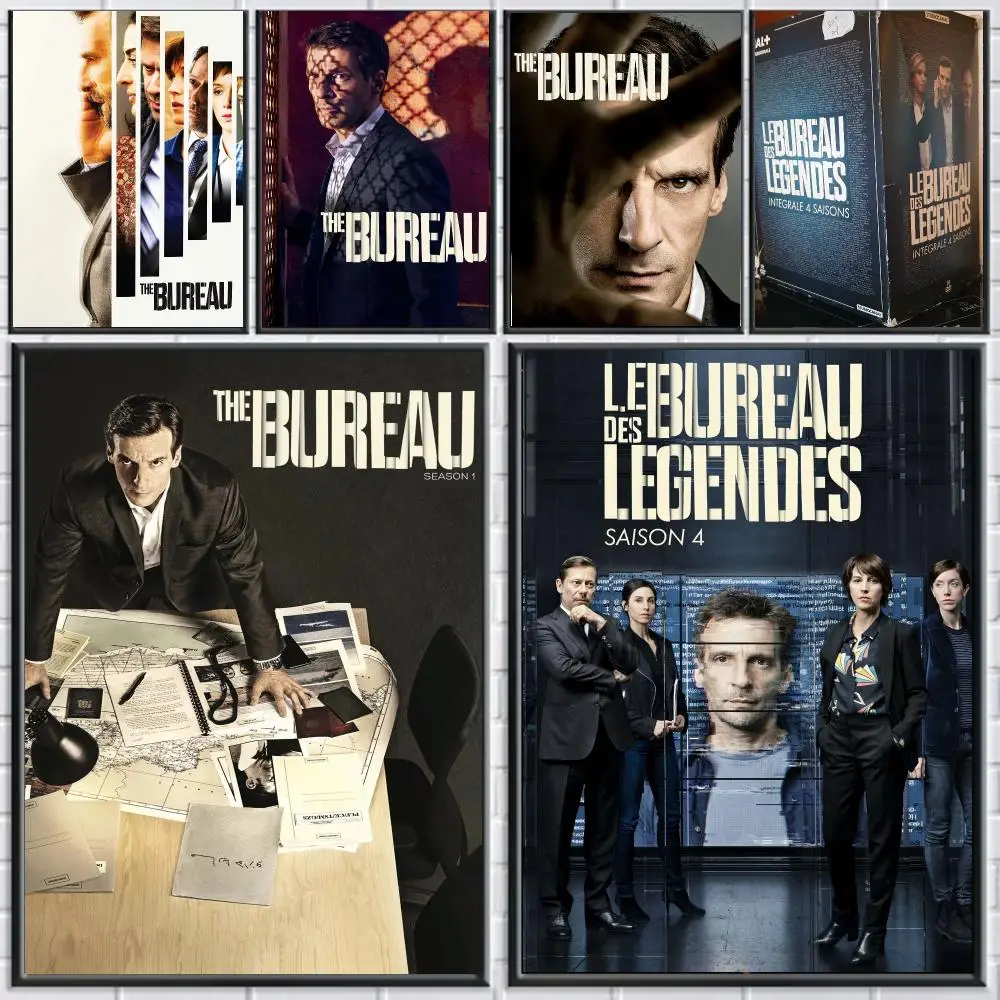 tv series T-The Bureau-U Poster Peel and Stick Wall Art for Cafe Office Bar and Home Decoration