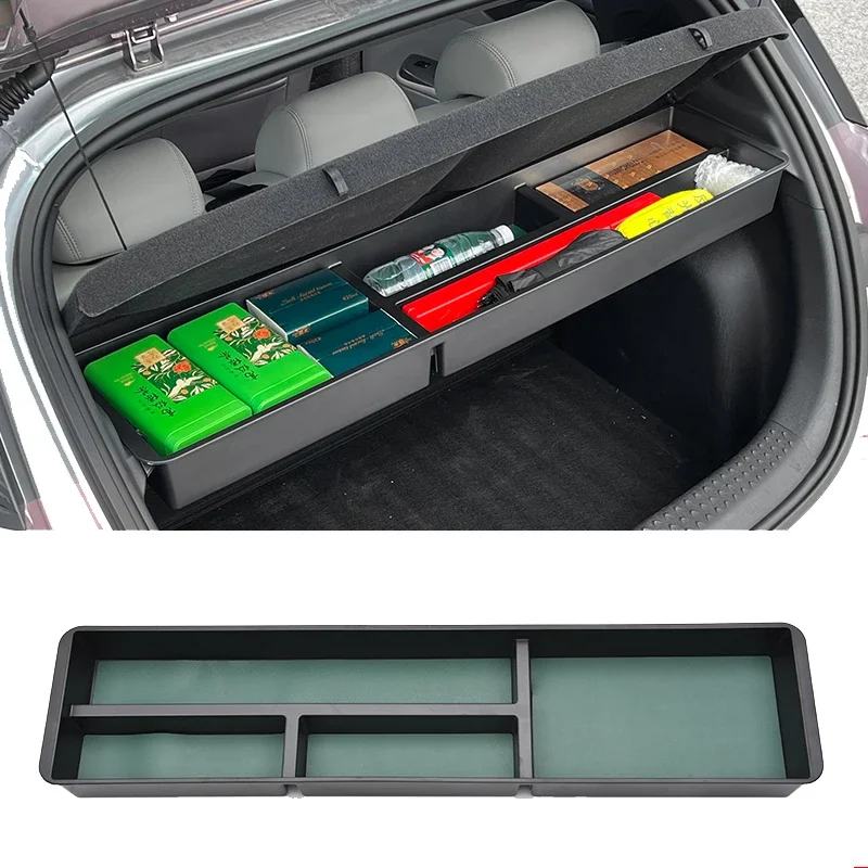 

Car Trunk Upper Partition Storage Box Suitable Storage Glove Box Quality Interior Modification Parts For BYD Dolphin 2023-2024