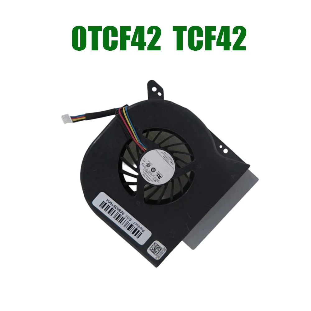For DELL For Latitude E6510 0TCF42 TCF42 DFS601705MB0T F962 BATA0912R5H-001 DC280007RVL DC280007RFL DC5V Laptop CPU Fan