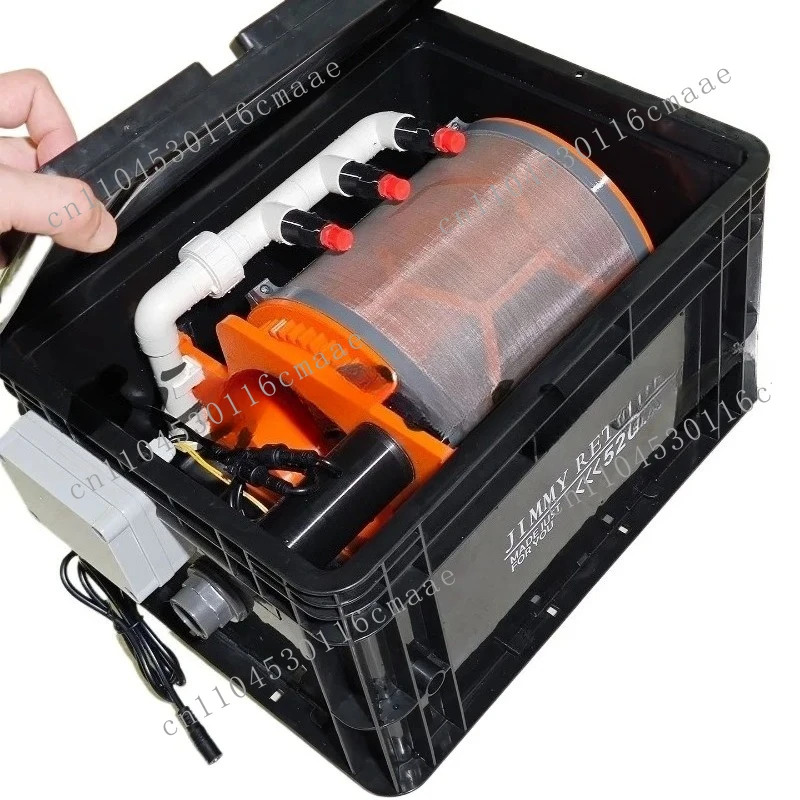 Automatic Small Turnover Box 10000 Flow Conversion Micro Filter Fish Tank Filter Automatic Backwashing Sewage