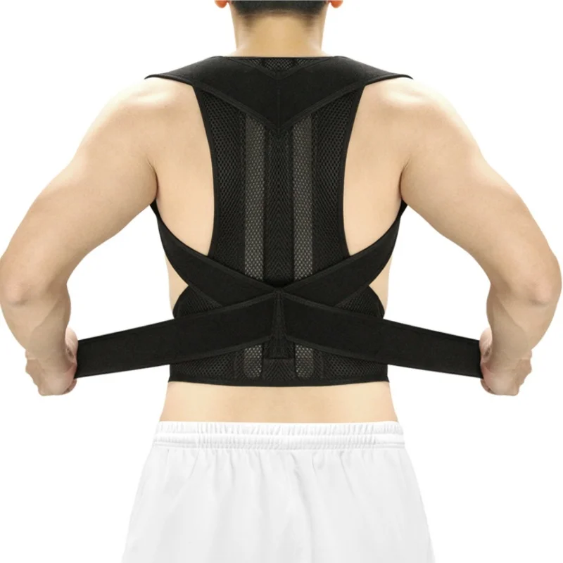 Adjustable Back Posture Corrector With Breathable Shoulder And Waist Support Straps For Boys And Girls To Relieve Back Pain image 5