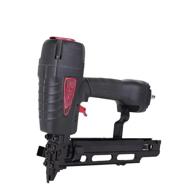N851NP Heavy Duty Wide Crown Air Stapler, Professional Pneumatic Nailer for Easy Jam Clearing