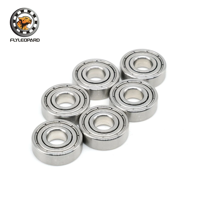 

2pcs High Quality S6000ZZ 10x26x8 Mm ABEC-7 SUS440C Stainless Steel Deep Groove Ball Bearings