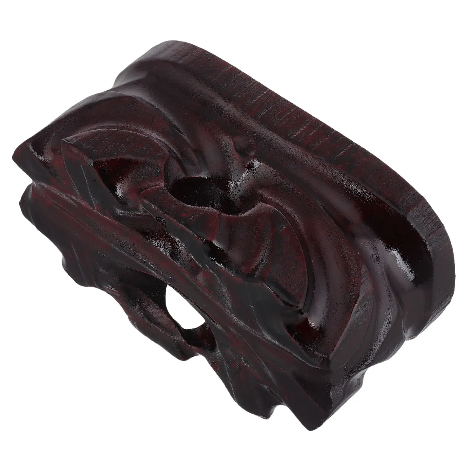 

Solid Wood Base nament Display Stand for Buddha Statue Fish Tank Decor Copperware Stone Vase Holder Plant