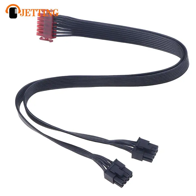 50CM 12pin To Dual Pci-e 8pin (6 + 2pin) Power Cord Psu Module Graphics Cable Card For Enerm Power Cable