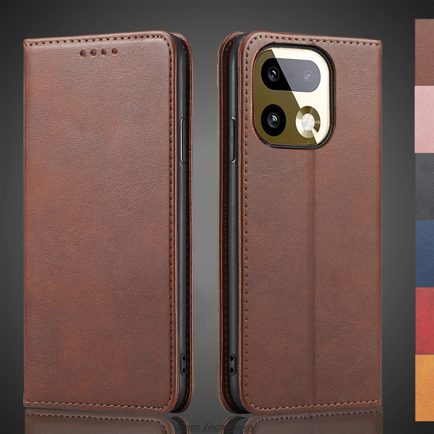 

Magnetic attraction Leather Case for OPPO Realme 16 Pro plus / Realme16 Pro 5G Holster Flip Cover Case Wallet Bags Fundas Coque