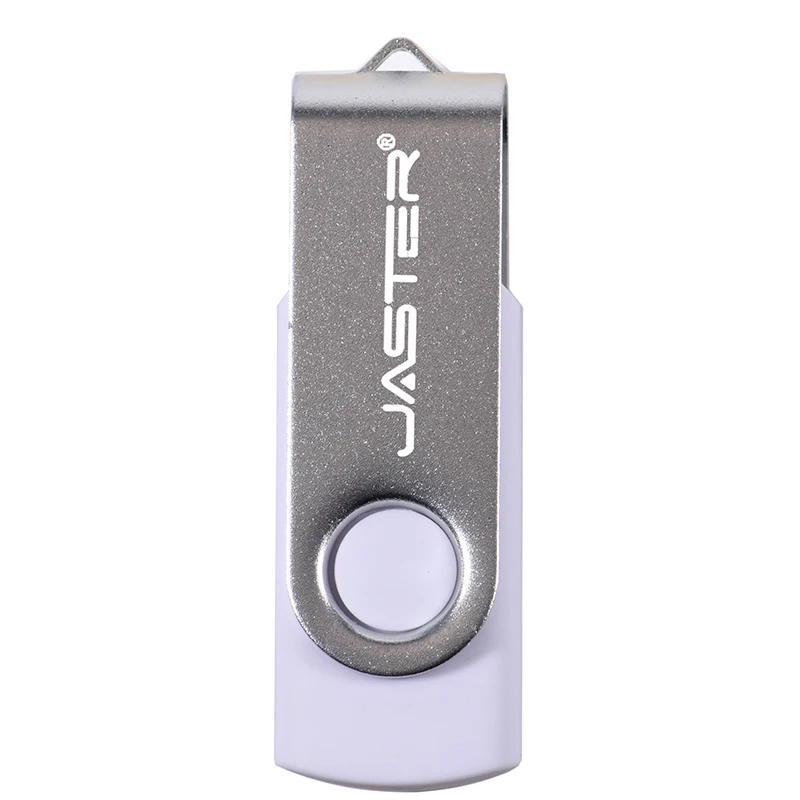 JASTER Pen Drive 32GB 64GB 128GB Kecepatan Tinggi USB 2.0 untuk PC Mobile Mini Memory Stick Flash Drive USB Hitam Dapat Diputar 16GB 8GB 4GB