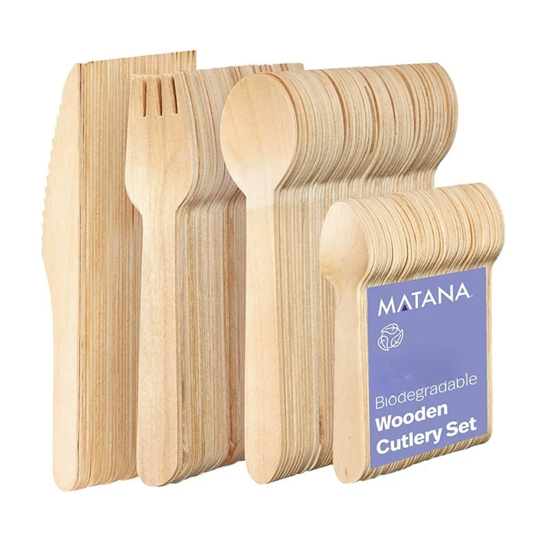 50/100 قطعة كعكة الفاكهة الخشبية الشوك النمط الغربي اللحوم ستيك المعكرونة أدوات المائدة القابل للتصرف حفل زفاف عيد ميلاد كعكة الملحقات #1