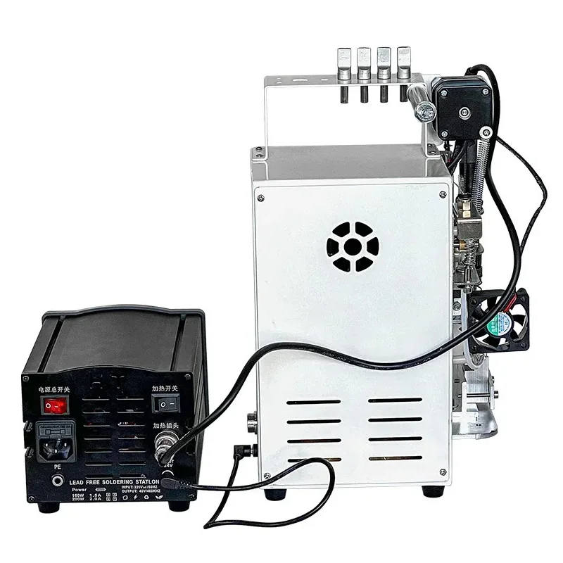 Solder Station 200W Semi Automatic Foot Operated Soldering Iron Machine, USB Plug & Circuit Board Soldering