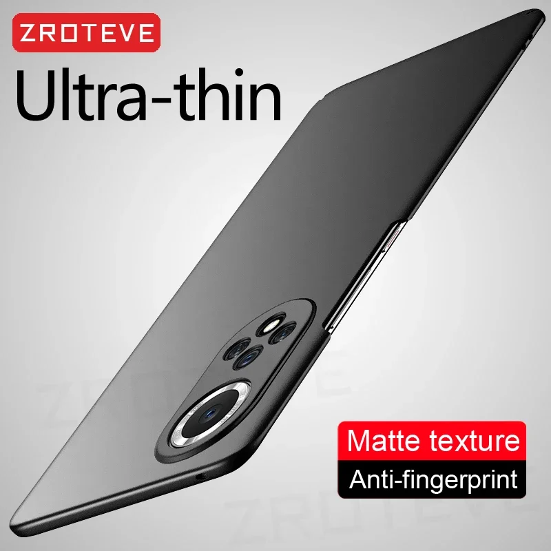 For Nova 9 Case ZROTEVE Ultra Slim Frosted Hard PC Matte Cover For Huawei Nova 9 9SE 10 Pro Nova9 SE Nova10 Global Phone Cases