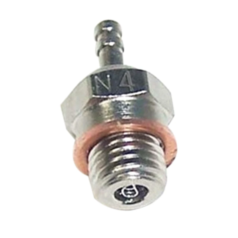 N4 Hot Glow Plug Spark for HSP 70117 1/10 1/8 RC Buggy Truck Vertex SH Nitro Engine Parts