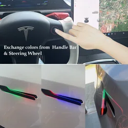 SATONIC V7Max-manija de puerta automática inalámbrica, manillar eléctrico automático para Tesla Model Y 3 Highland M3 OTA, resistente al agua, BT5.0