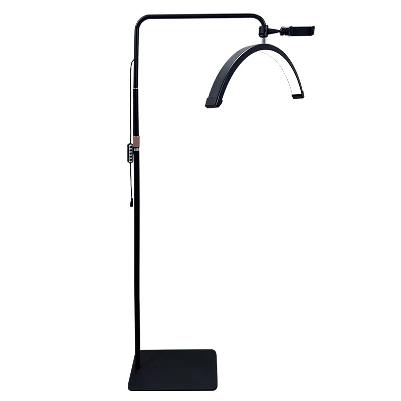 24-Inch Eyelash Light Embroidery Light U-shaped LED Eye Protection  Floor High Color Manicure and Beauty Light
