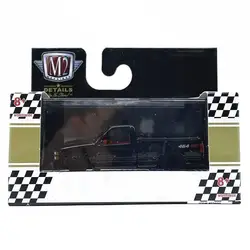 M2 1/64 1992 C1500 SS 454 Pickup Black Die-cast alloy car model collection display child gift