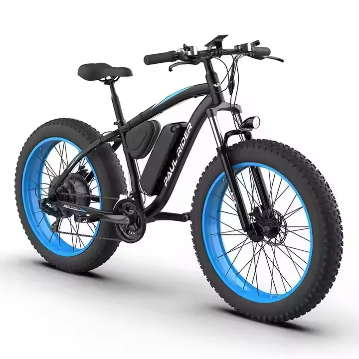 Hots sale  Ebike 1000W Motor 48V15AH Lithium Battery Adult Electric Bike 26 inch Thin tire city ​​commuting Electric Bicycl