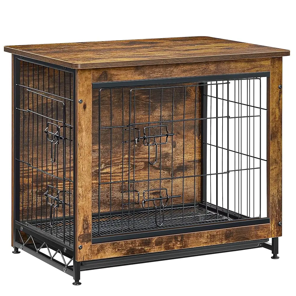 

Dog Crate Furniture, 27.2"" Side End Table, Modern Kennel For Dogs Indoor Up To 30 Lb, Heavy-Duty Dog Cage With Multi-Purpose