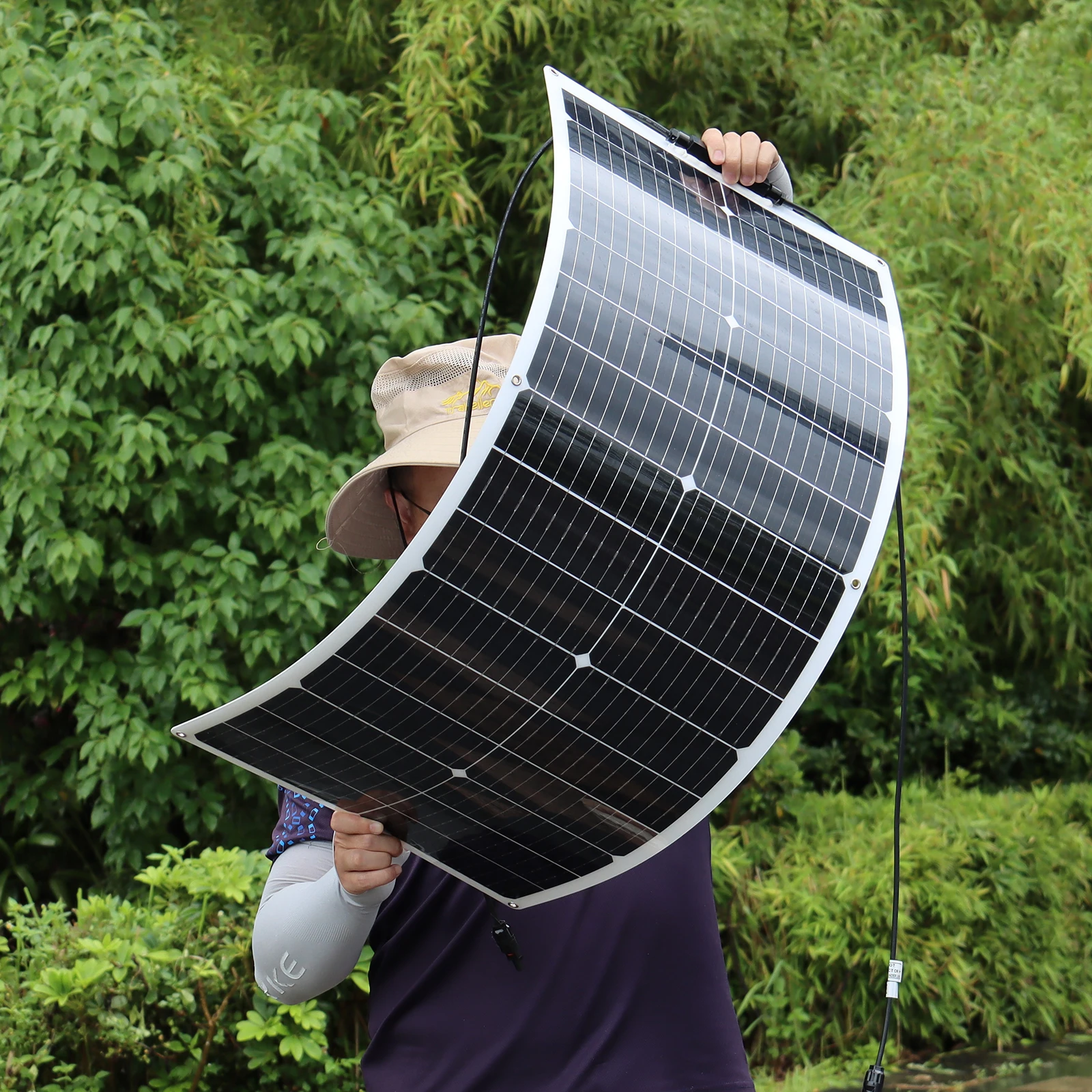 150W 300W 450W 600W Flexible Solar Panel 12V Solar Charging Panels Battery Charger Photovoltaic Panel for Home Balcony Camper RV