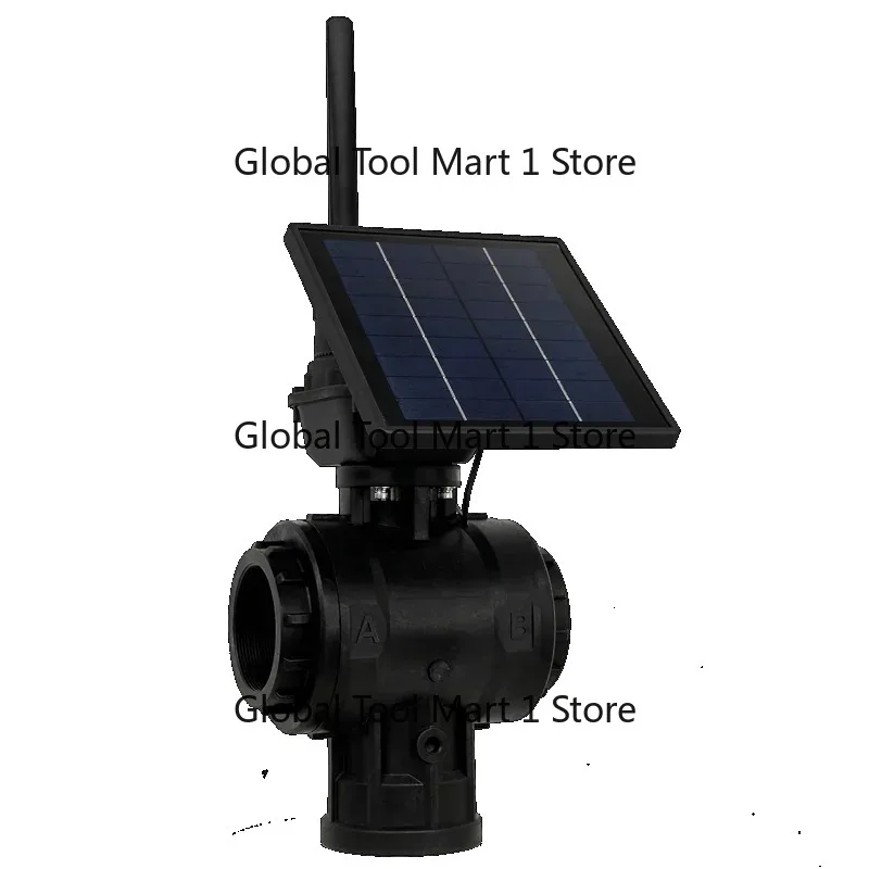 IoT Water Management Solar Power LoRa/4G Motor Operated Sma1rt Three Way Valve Wireless Irrigation System Water Controller